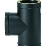 T字 ステンレス2重煙突（150Φ） - 薪ストーブ煙突販売専門店